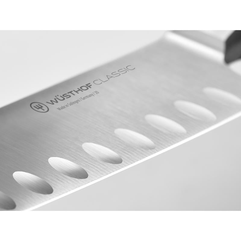WUSTHOF 7 in. L Stainless Steel Santoku Knife
