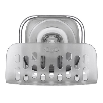 OXO Good Grips 3 in. L X 4 in. W X 3 in. H Plastic/Stainless Steel Sponge Holder