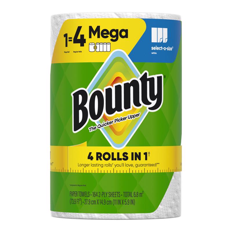 Bounty Paper Towels 164 sheet 2 ply