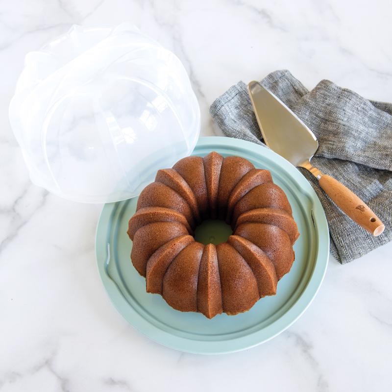 Nordic Ware 10.6 in. Blue Cake Keeper