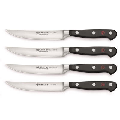WUSTHOF Stainless Steel Knife Set 4 pc