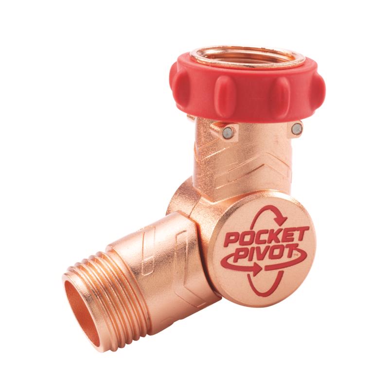 Pocket Hose Copper Head 50 ft. L Medium Duty Expandable Flexible Garden Hose