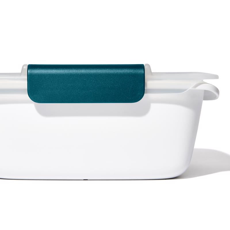 OXO Good Grips 6.3 cups White and Blue Split Food Container w/Lid