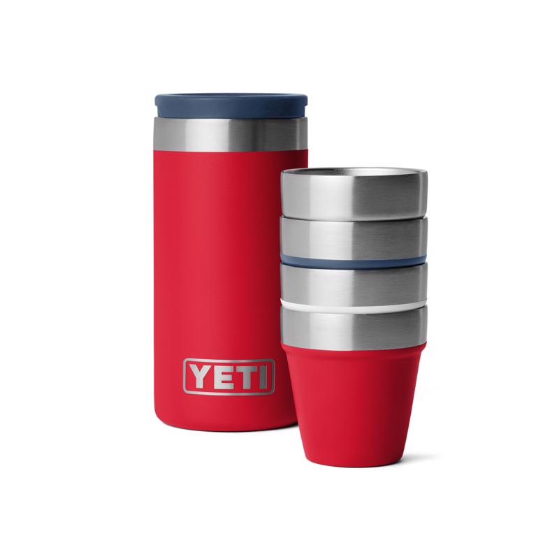 YETI 1.7 oz Patriotic Stainless Steel Packable Shot Glass Set