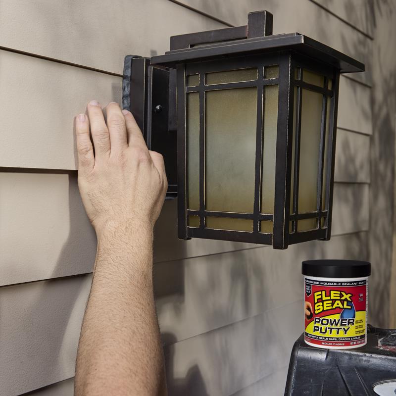 Flex Seal Family of Products Flex Seal Power Putty Black Rubber Sealant 0.5 lb