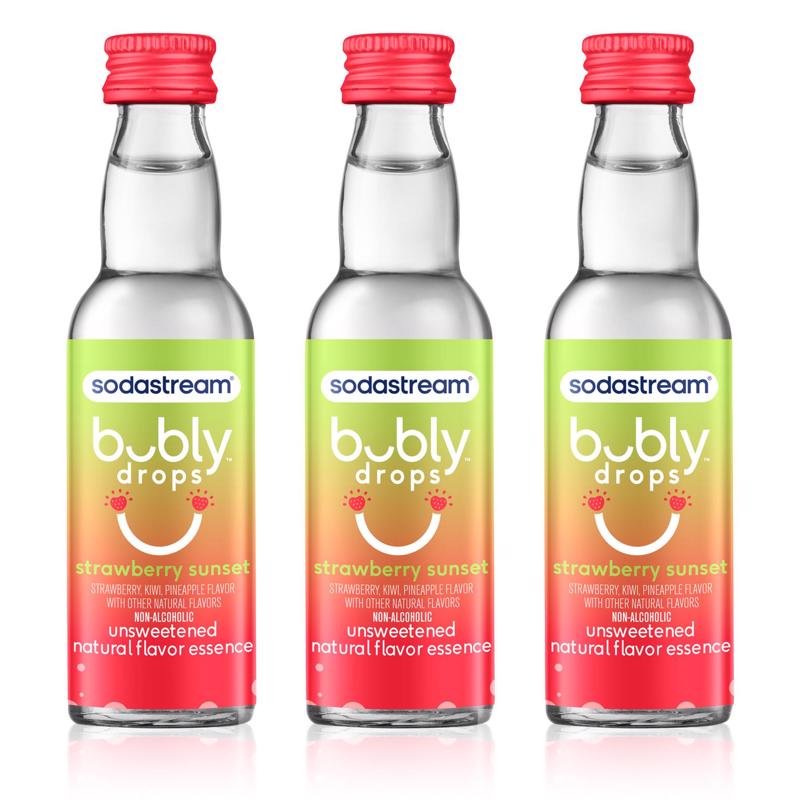 SodaStream Bubly Drops Strawberry Sunset Fruit Drops 1.36 oz
