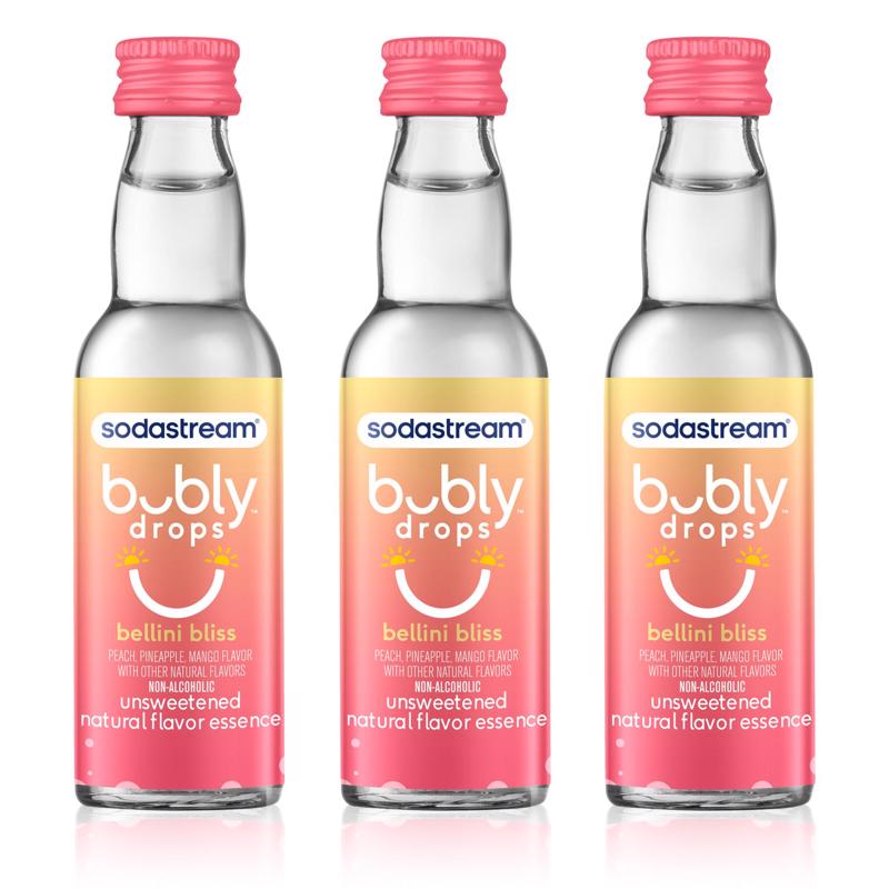 SodaStream Bubly Drops Bellini Bliss Fruit Drops 1.36 oz
