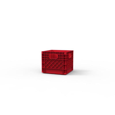 Organize-it Red Miniature Storage Bin 5.5 in. H X 6.5 in. W X 6.5 in. D Stackable