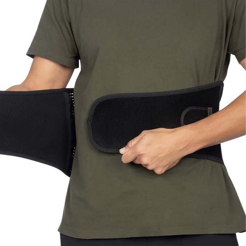 Copper Fit Back Pro Black Power X Straps Technology Compression Back Support Belt