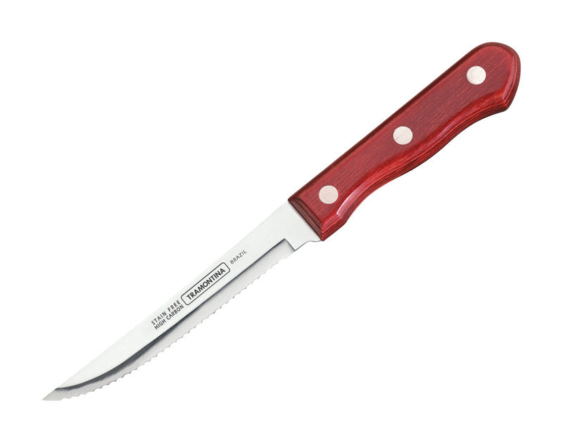 Tramontina Wave Edge Carbon Steel Steak Knife