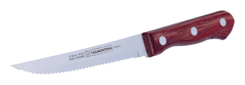 Tramontina Wave Edge Carbon Steel Steak Knife