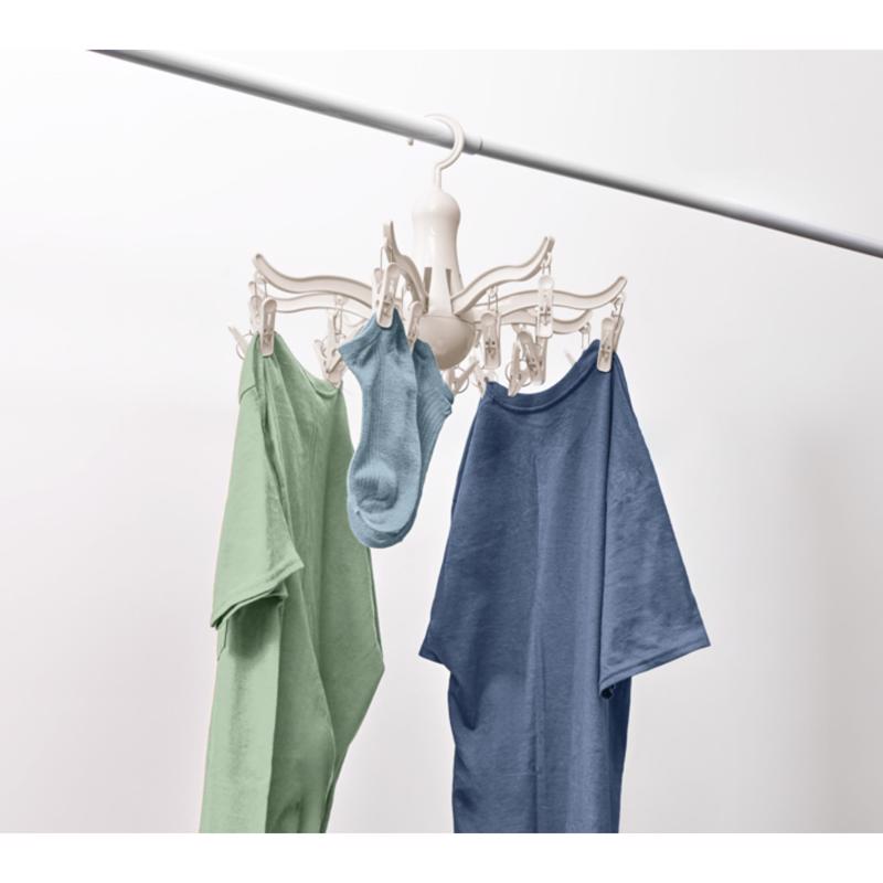Core Home 6 in. H X 6 in. W X 10 in. D Plastic Collapsible Clothes Drying Rack