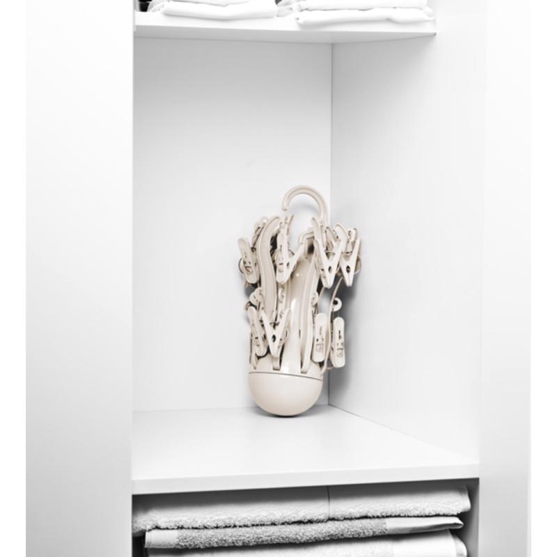 Core Home 6 in. H X 6 in. W X 10 in. D Plastic Collapsible Clothes Drying Rack