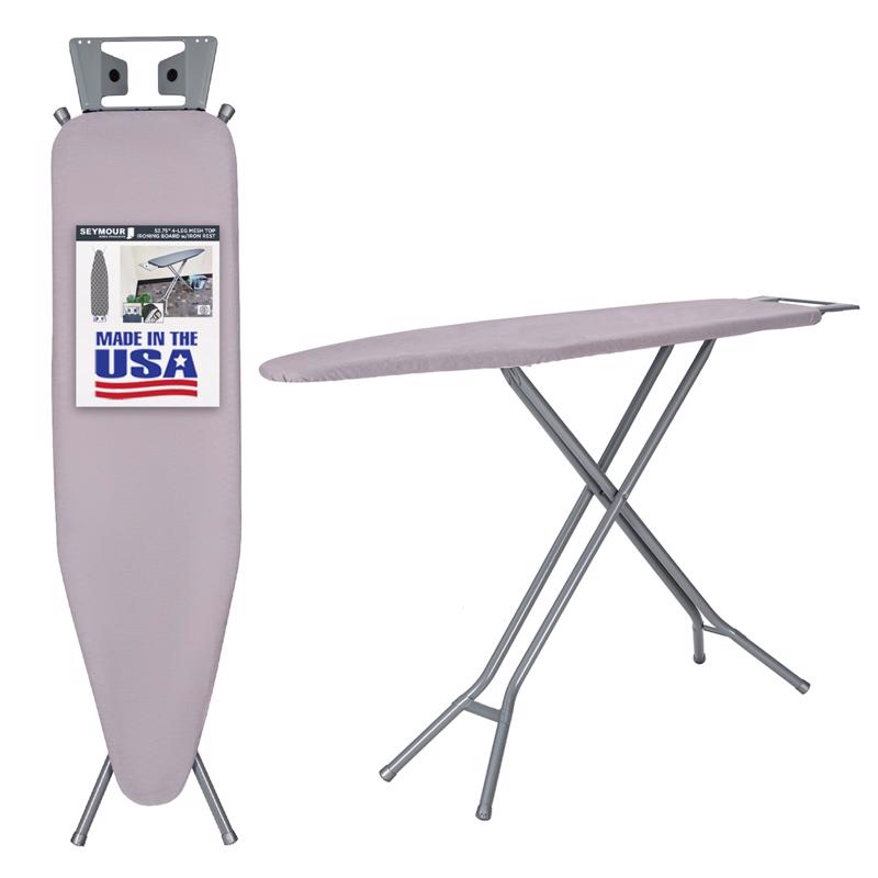 Seymour Home Products 36 in. H X 14.25 in. W X 53.75 in. L Ironing Board with Iron Rest Pad Included
