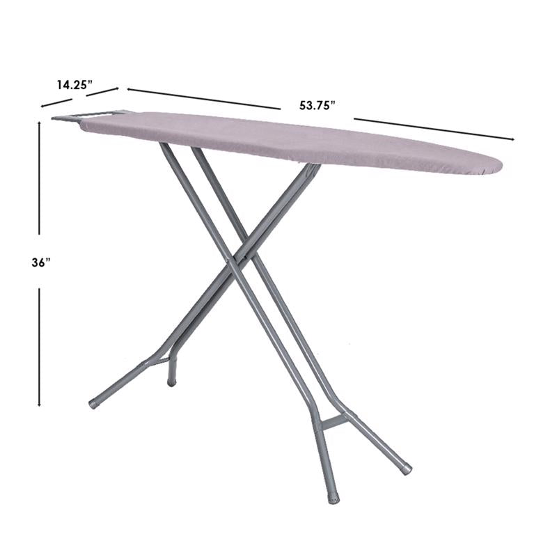Seymour Home Products 36 in. H X 14.25 in. W X 53.75 in. L Ironing Board with Iron Rest Pad Included