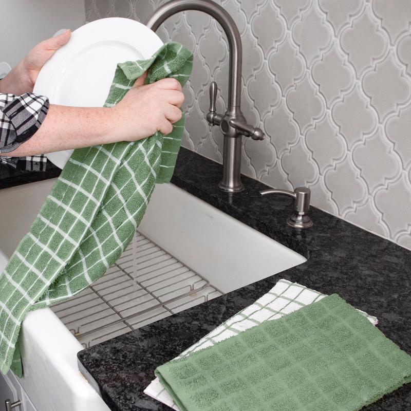 Ritz Juniper Cotton Kitchen Towel 3 pk