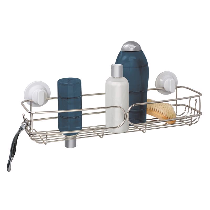 Zenna Home 4.5 in. H X 18 in. W X 5 in. L Shower Basket