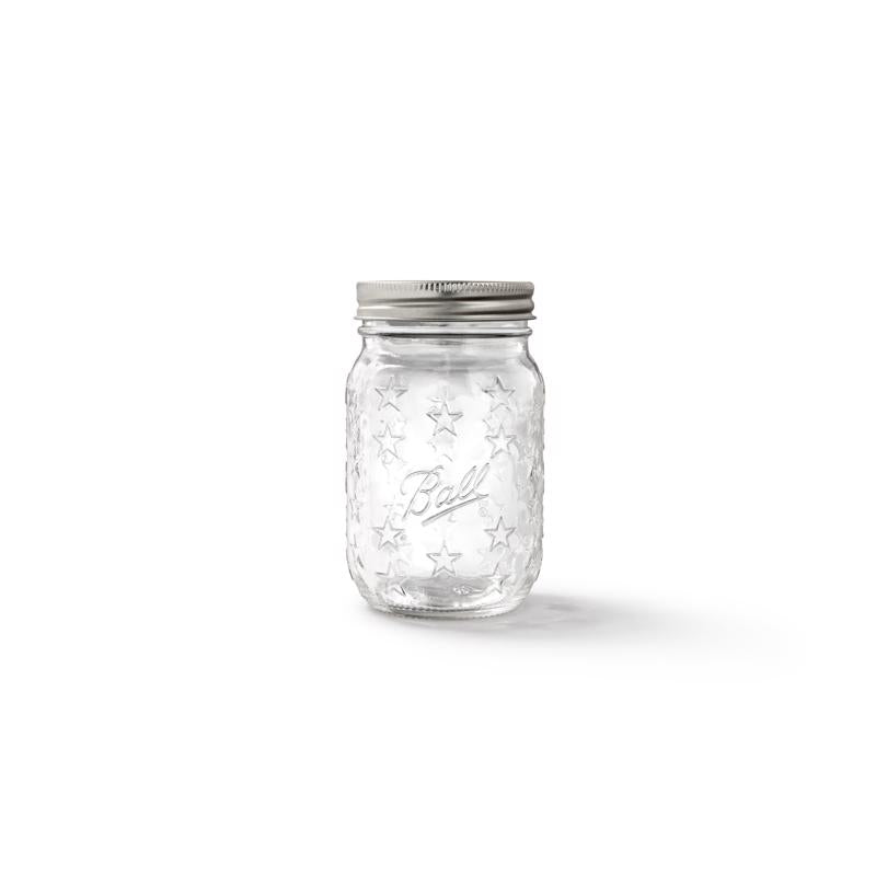 Ball Regular Mouth Canning Jar 16 oz 4 pk