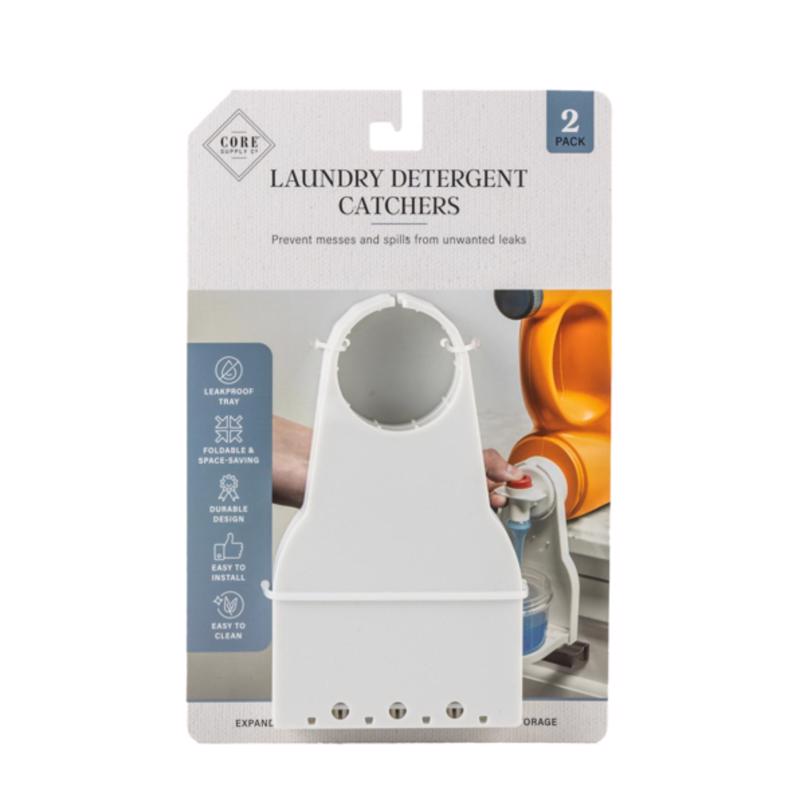Core Home White Ceramic Detergent Catcher