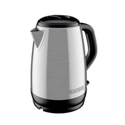 Black+Decker 1.7 L Black/Silver Electric Kettle