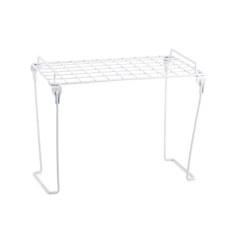 Core Home 2 in. H X 8 in. W X 12 in. L White Stackable Shelf