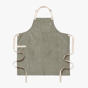Hedley & Bennett 3 pocket Agave Green Cotton Corduroy Apron