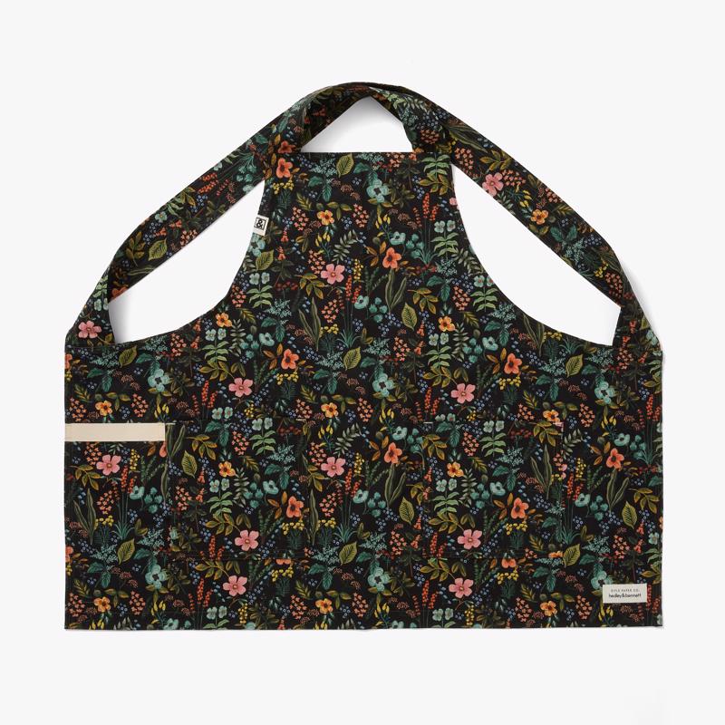 Hedley & Bennett 2 pocket Multicolor Cotton Herb Garden Print Apron