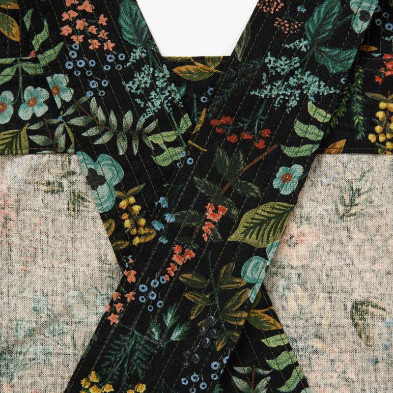 Hedley & Bennett 2 pocket Multicolor Cotton Herb Garden Print Apron