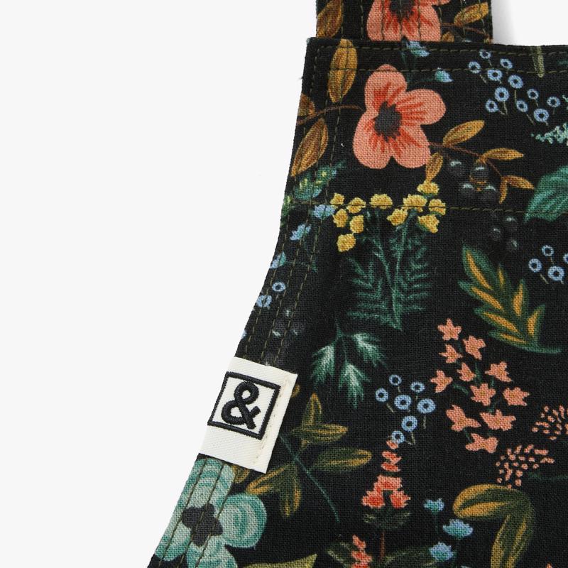 Hedley & Bennett 2 pocket Multicolor Cotton Herb Garden Print Apron