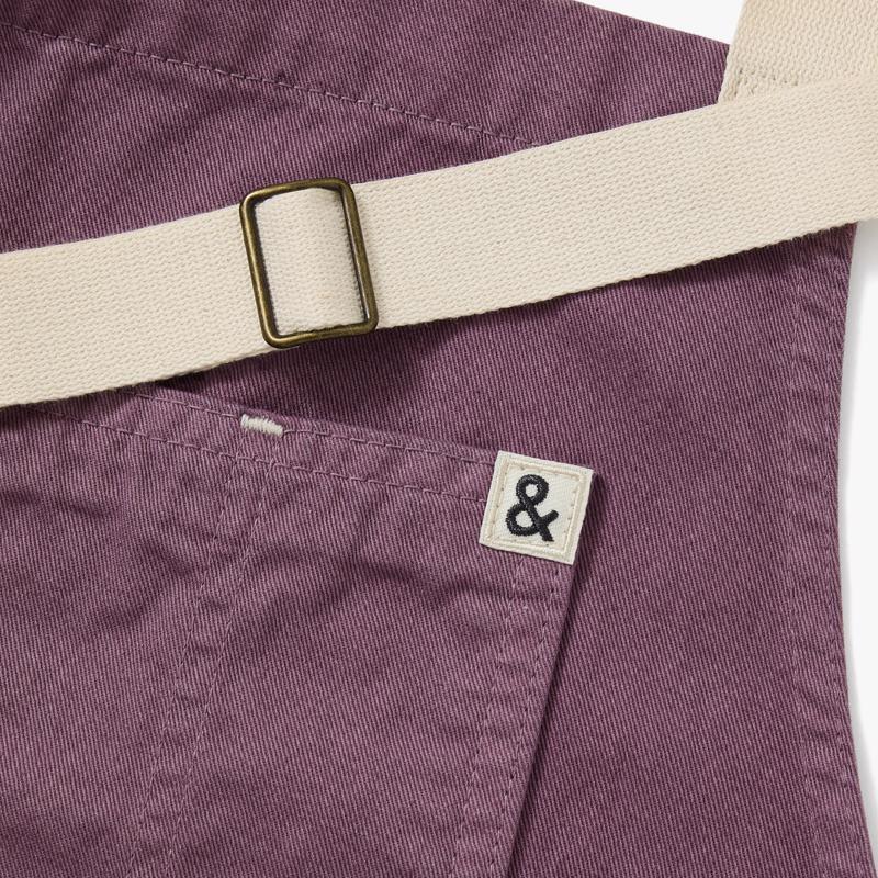 Hedley & Bennett 3 pocket Lavender Cotton Twill Apron