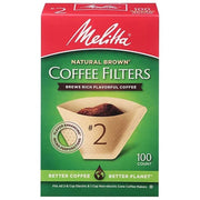 Melitta 6 cups Brown Cone Coffee Filter