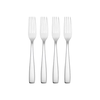 Hampton Forge Austin Silver Stainless Steel Dinner Fork Set 4 pc