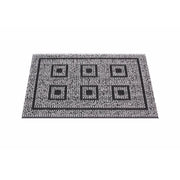 GrassWorx 18 in. W X 30 in. L Gray Six Panel Astroturf Door Mat