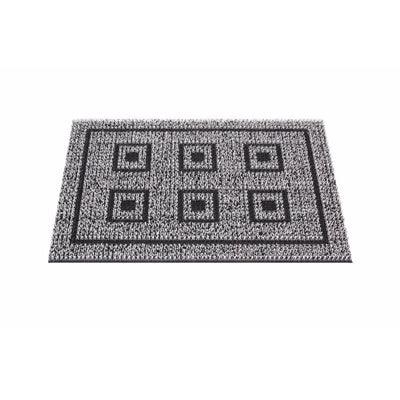 GrassWorx 18 in. W X 30 in. L Gray Six Panel Astroturf Door Mat