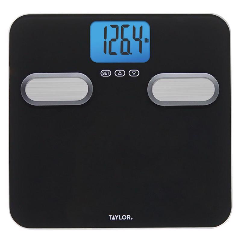 Taylor 400 lb Digital Bathroom Scale Black