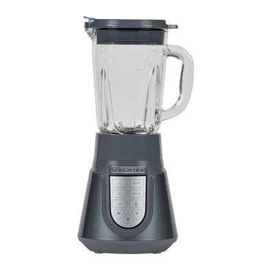 Black+Decker Gray Stainless Steel Blender 6 cups 3 speed