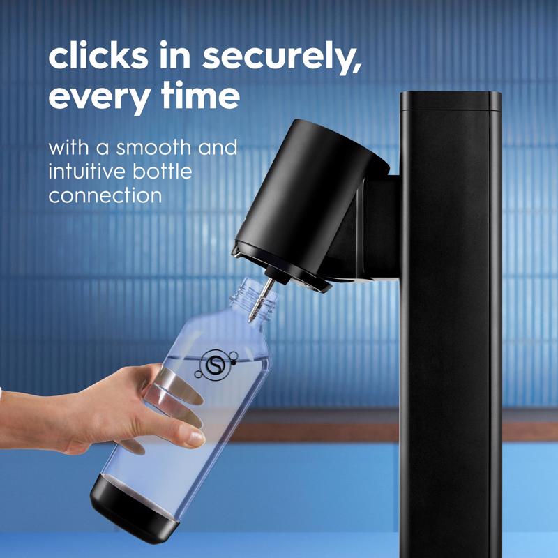 SodaStream Fresh Black 1 L Soda Maker