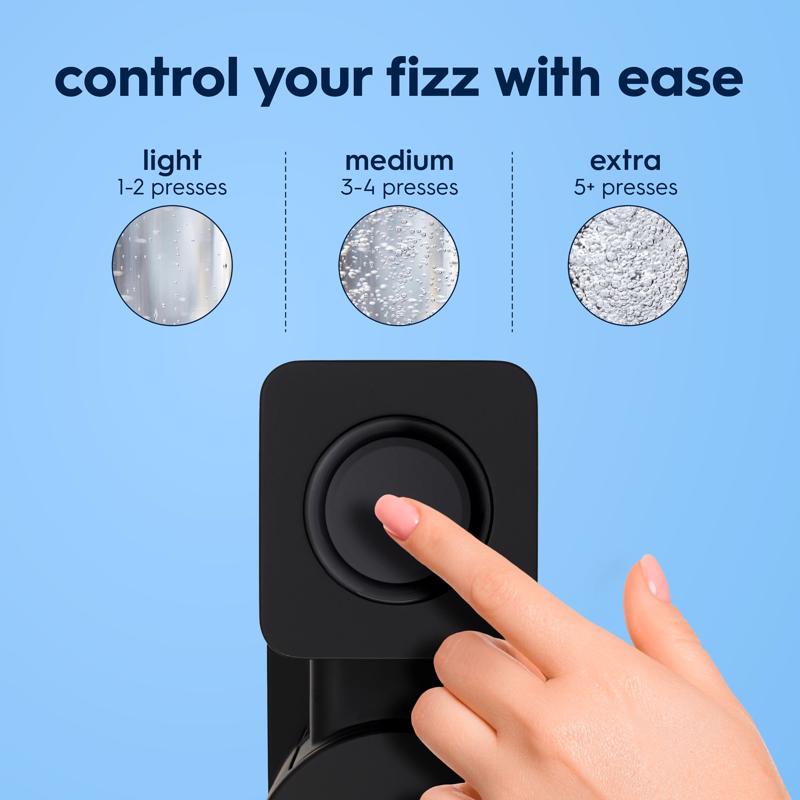 SodaStream Fresh Black 1 L Soda Maker