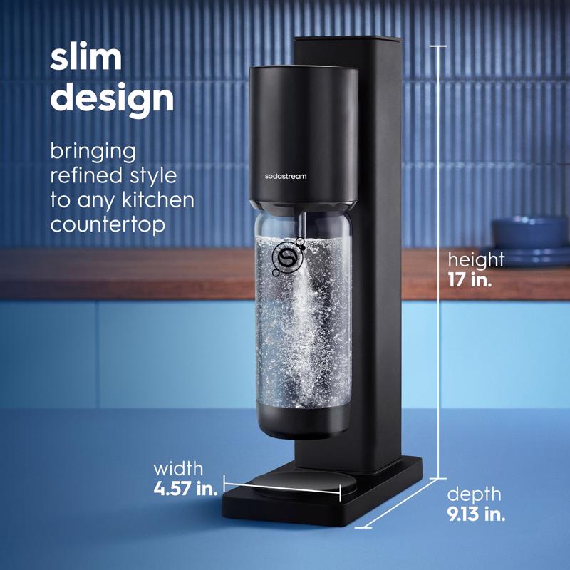 SodaStream Fresh Black 1 L Soda Maker