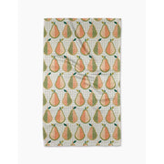 Geometry Multicolor Polyester Mod Pears Kitchen Towel