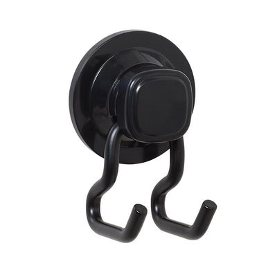 Zenna Home Matte Black Double Suction Hook