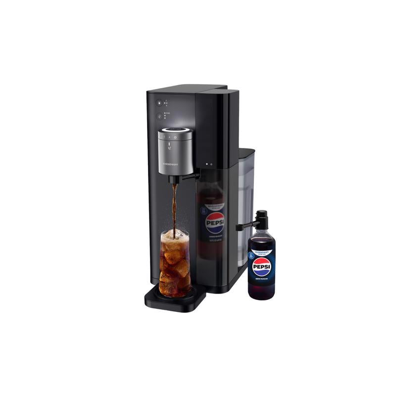 SodaStream Fountain Black 1 L Sparkling Water Maker Kit