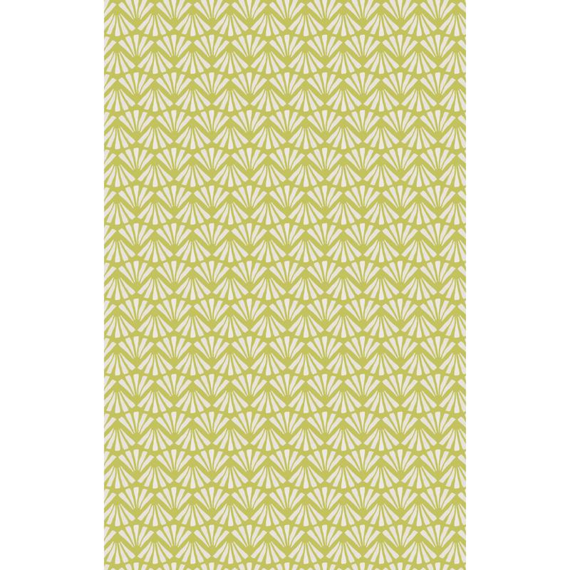 Geometry Multi Polyester Lime Kitchen Towel