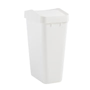 Rubbermaid 12.2 gal White Resin Trash Can