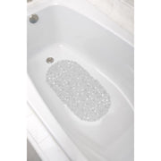 Zenna Home 27 in. L X 14 in. W Clear Thermo Plastic Elastomer Bath Mat