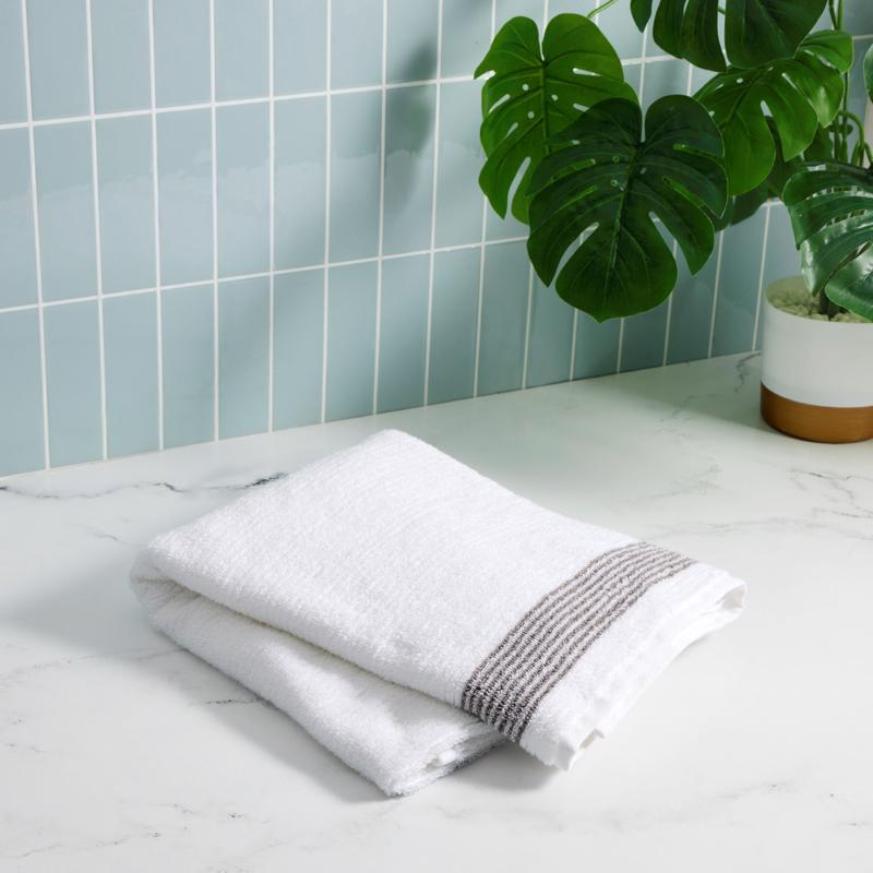 Core Home White Cotton Bath Towel