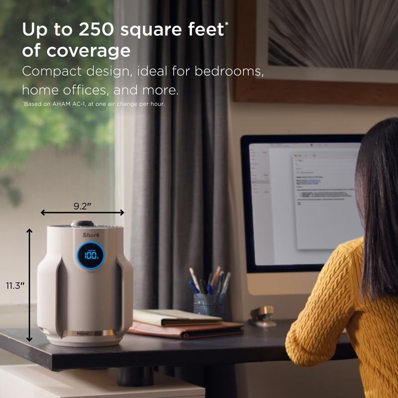 Shark Carbon True HEPA Air Purifier 250 sq ft
