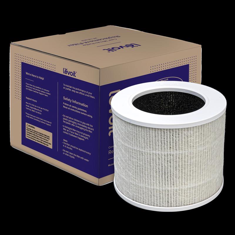 Levoit 5.31 in. H X 6.3 in. W Round Air Purifier Filter