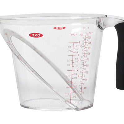 OXO Good Grips 32 oz Plastic Clear Angled Measuring Cup