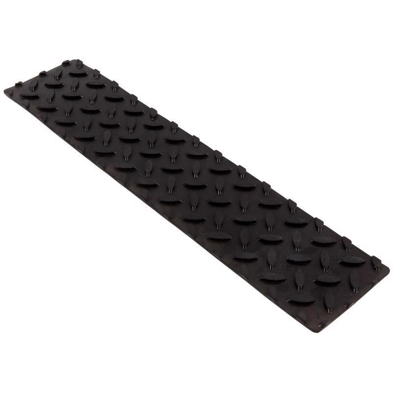 Keeper Safety Step 4 in. W X 17.5 in. L Gray Rubber Stair Tread